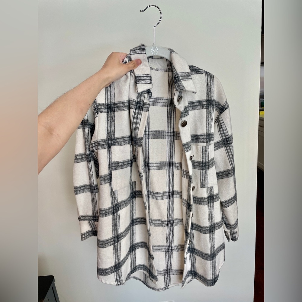 Plaid Checkered Shacket
